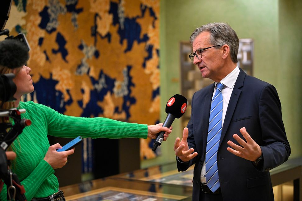 Riksbankschefrn Erik Thedéen. Arkivbild. Foto: Axel Narving/TT