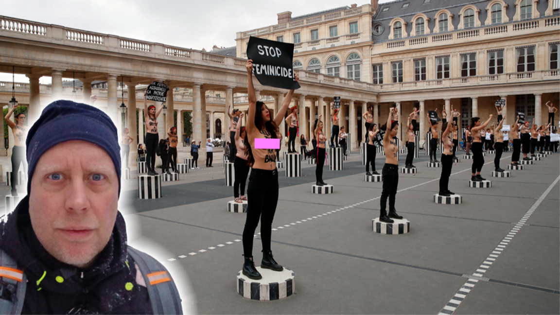 Radikalfeminismen är inte särskilt feminin. Foto: Francois Mori / AP / TT