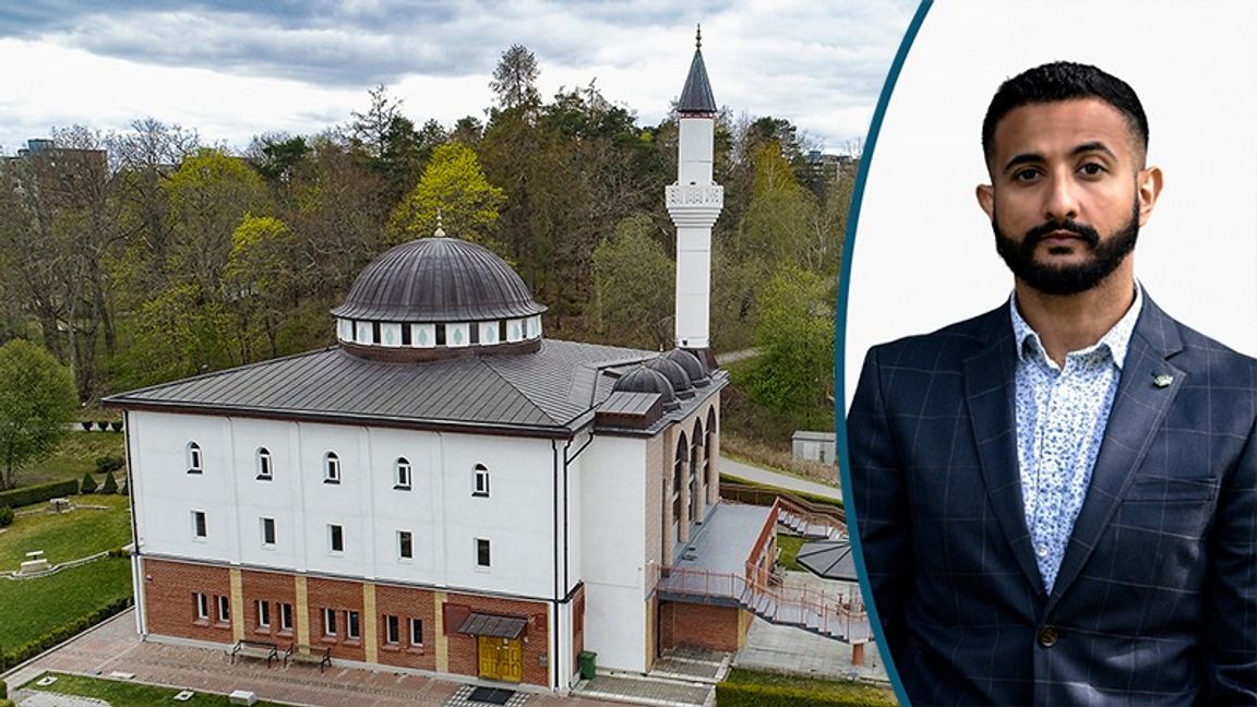 Får man skämta om islam? Luai Ahmed är krönikör på Bulletin. Foto: Jonas Ekströmer/TT / Joakim Eklöf.