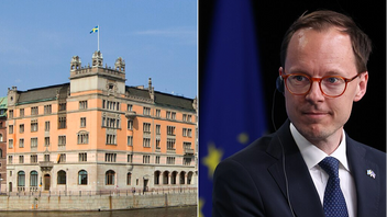 Mats Persson (L), tidigare arbetsmarknadsminister, lämnar riksdagen. Foto: © European Union, 1998 – 2026, Attribution / trolvag, CC BY-SA 3.0, via Wikimedia Commons