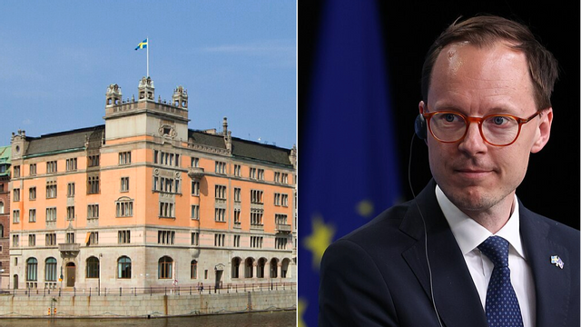 Mats Persson (L), tidigare arbetsmarknadsminister, lämnar riksdagen. Foto: © European Union, 1998 – 2026, Attribution / trolvag, CC BY-SA 3.0, via Wikimedia Commons