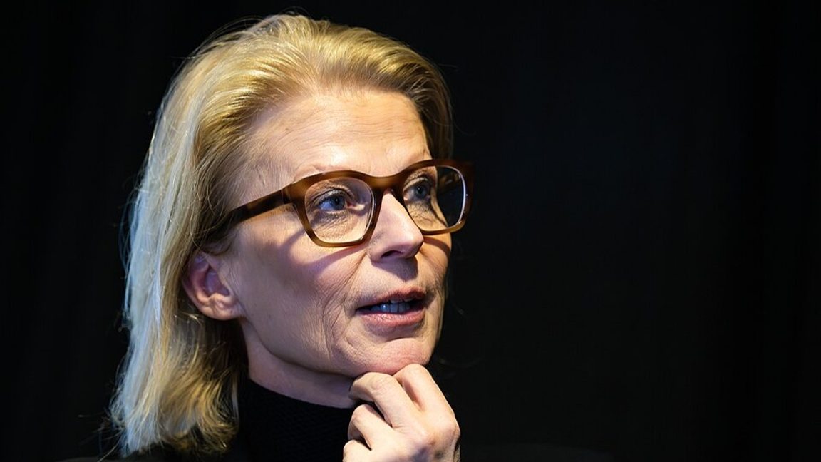 Finansminister Elisabeth Svantesson (M). Belgian Presidency of the Council of the EU 2024 from Belgium/CC BY 2.0