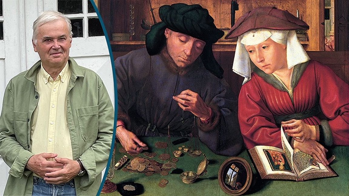 Bryr sig dagens borgerskap för mycket om pengar för att ägna sig åt samhället? Målning: Quentin Matsys  (1466–1530)