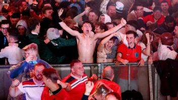 Från gårdagens match mellan England och Wales i Qatar Foto: Henry Nicholls/Reuters/TT