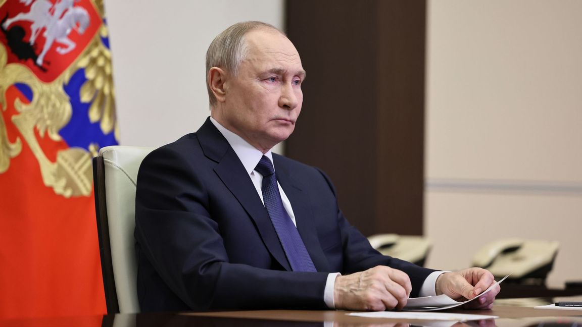 Rysslands president Vladimir Putin. Foto: Alexander Kazakov/AP/TT