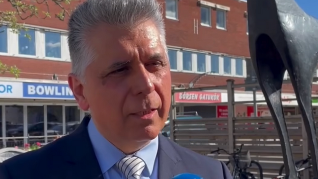 Farzad Saremi lämnade Vänsterpartiet för Sverigedemokraterna. Foto: Skärmdump/Melleruds Nyheter