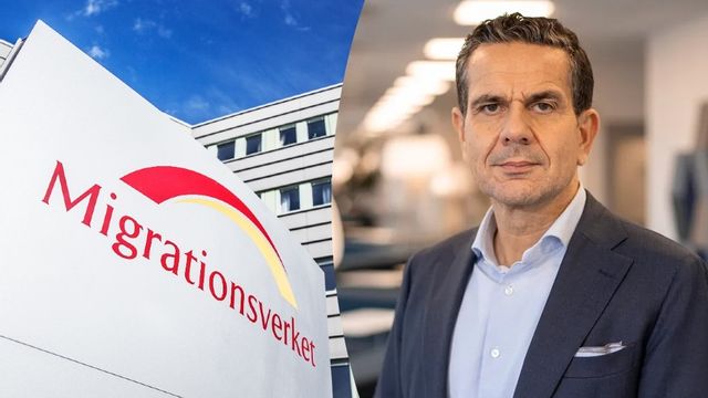 Patrik Salino är säkerhetschef på Migrationsverket. Foto: Adam Wrafter/SvD/TT; Pressbild.