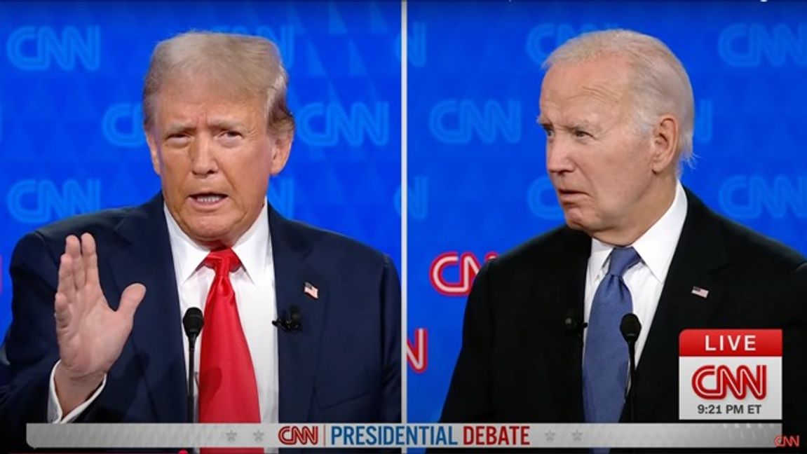 Joe Biden vill hjälpa sitt parti mot Donald Trump. Foto: CNN