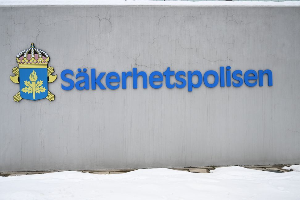 Den person som greps av Säkerhetspolisen tidigare i veckan har begärts häktad. Arkivbild. Fredrik Sandberg/TT