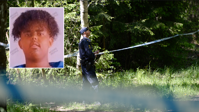 14-åringen Mohamed ”Momo” Suleiman hittades död i ett skogspart i Nynäshamn. Foto: Pontus Lundahl/TT