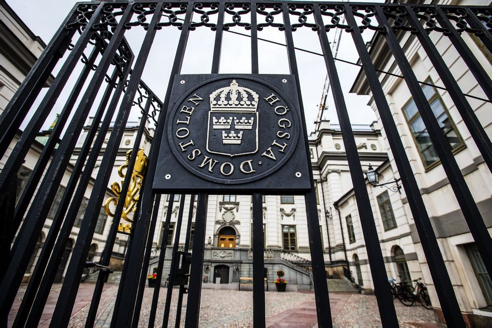 Högsta domstolen i Stockholm. Foto: Magnus Andersson/TT