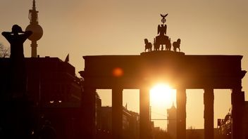 Brandenburger Tor i Berlin. Foto: AP
