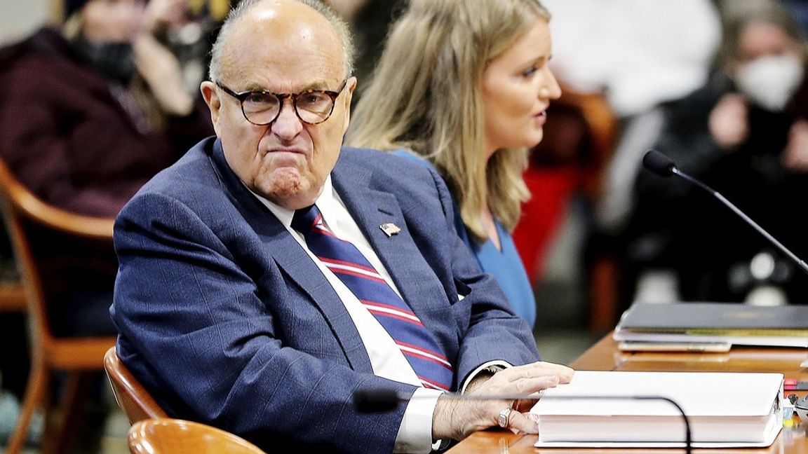 Rudy Giuliani.
Foto: Mike Mulholland/AP.