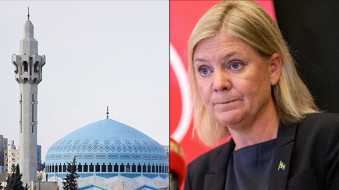 Statsminister Magdalena Andersson borde begrunda sitt partis kopplingar till islamism. Foto: Henrik Montgomery/TT / Johan Nilsson/TT  