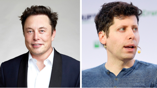 Sam Altman. Foto: TechCrunch  Creative Commons Attribution 2.0. / Elon Musk. Foto: Debbie Rowe  Creative Commons Attribution-Share Alike 3.0