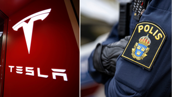 Fem Tesla-bilar har blivit mål för en serie bilbränder i Göteborg. En man i 35-årsåldern har nu häktats misstänkt för att ha anlagt bränderna. Foto: David Zalubowski/Johan Nilsson/AP/TT