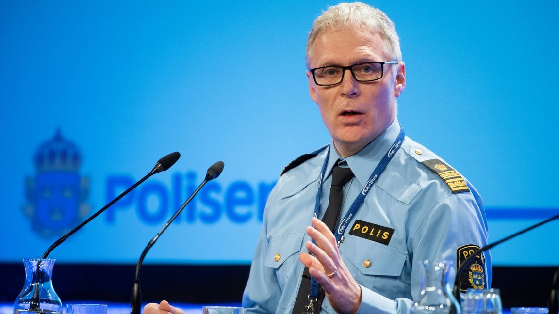 Ulf Merlander, lokalpolisområdeschef i Storgöteborg nordost, berättar att tysk polis var avgörande i att stoppa en uppblossande klankonflikt. Arkivbild. Henrik Montgomery/TT.