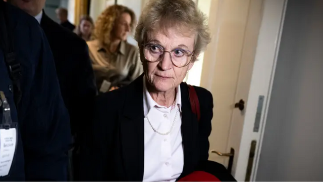Regeringskansliet samlar in ännu en fallen chef. Lantmäteriets avgående generaldirektör, Susanne Ås Sivborg flyttar över till en tjänst på den så kallade ”elefantkyrkogården”. Foto: Pontus Lundahl/TT