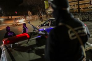 Syriska regeringsstyrkor utplacerade i huvudstaden Damaskus på torsdagen. Ghaith Alsayed/AP/TT