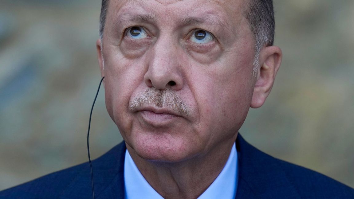 Turkiets president Recep Tayyip Erodogan beskrivs som mer pressad än någonsin. Arkivbild. Foto: Francisco Seco/AP