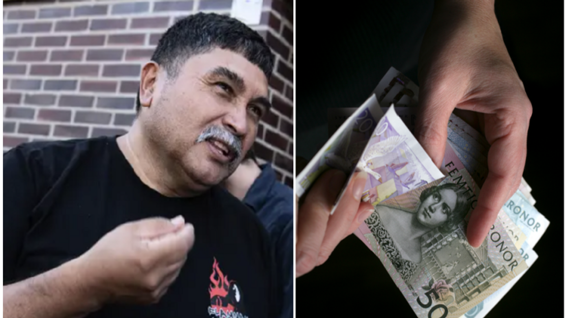 Juan Paez grundade ungdomsorganisationen Flamman för 25 år sedan. Förra året tog han ut över 1,2 miljoner kronor i lön från den bidragsfinansierade verksamheten. Foto: Johan Nilsson/Fredrik Sandberg/TT