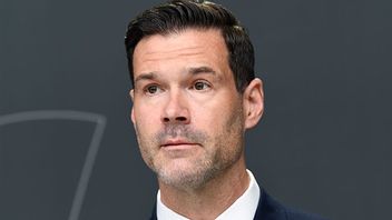 Johan Forssell under en pressträff i maj. Bild: Lars Schröder / TT