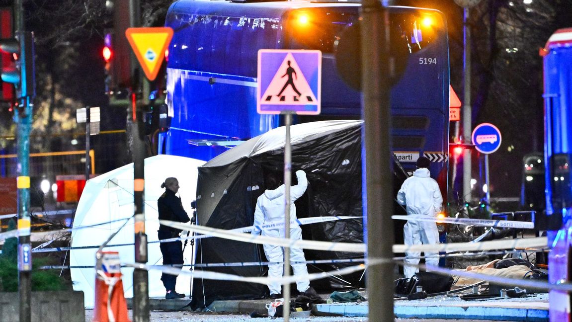 Arkivbild från bussolyckan. Foto: Claudio Bresciani/TT