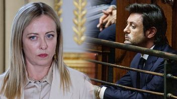 Meloni dumpar partner efter pikant ljudfil